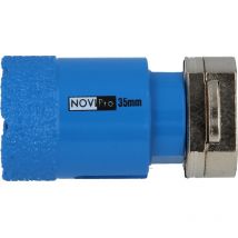 Novipro - scie cloche diamanté - avec adaptateur intégré - 35 mm 9631035