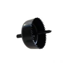 Scie cloche ø 68mm prof 28mm métal noire mandrin + foret pour perçage matériaux et métaux de faible épaisseur SIB adr P10068