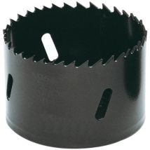 Scie cloche en acier rapide bimétal, ø : 44 mm, Vitesse de rotation tr/mn Acier à outils/INOX 95, Vitesse de rotation tr/mn Acier de construction 195