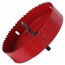 Scie cloche Scie cloche bimétallique 150 mm avec adaptateur hexagonal pour bois PVC planche fer tle tuyau plastique