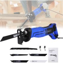 Dayplus - Scie électrique 900w scie alternative scie sauteuse sétaire 5 lames de scie 2800 rpm