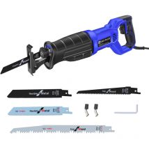 Scie sabre électrique Scie tigre électrique 900W avec 5 lames de scie