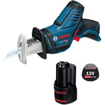 Bosch - Scie Sabre Sans Fil Gsa 12v-14 / 1x Batterie 2,0 Ah