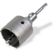 Scie trépan béton diamètre 125 mm pour perforateur sds plus