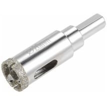 Scies-cloches Diamant Foret De Scie Cloche En Verre Avec Embout Pilote Central Pour Verre, Céramique Carrelage 20mm