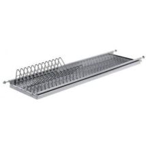 Sicashop - Scolapiatti Colapiatti Monogriglia In Acciaio Inox Mod.60 Lung.564mm + Accessori