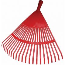 Scopa triangolare singolo rinforzo cm 42 x 37 da giardino per le foglie