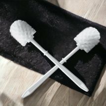 Scopino di ricambio spazzolino per portascopino wc in plastica