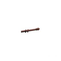BARRE À RIDEAU VELCRO EN BOIS MM,22 col, Blanc cm, 160