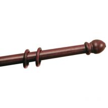 Scorritenda a strappo in legno MM.22 col. Noce cm. 160