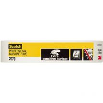 2070-2 Nastro a Bassa Adesione, Bianco, 24mm x 50m - Scotch