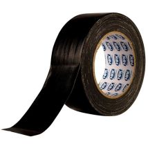 Hpx - Ruban Adhésif Toile U.s Imperméable Noir 50mm X 25m - Cb5025