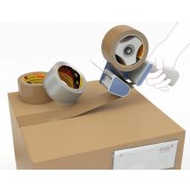Scotch Scotch Buff Packaging Tape 48mmx66m - Pack of 6
