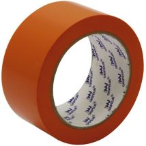 Ruban Adhésif Pvc Orange 50mm X 33m Pour Crépissage Et Façades – Résistance Uv – Température 0° À 50° – 5090048 – Lima