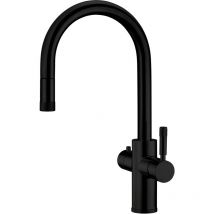 Scott & James 4 in 1 Pull Down Instant boiling Tap - ELO0089 - Matt Black
