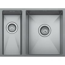 Scott&james - Premium 1.5 Bowl Undermount Sink 1.2mm Stainless Steel - Stainless Steel - Stainless Steel