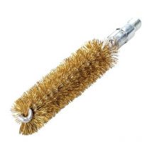 Spazzola per tubi L.115mm P.10mm filo di ottone ondulato riempimento L.80mm Lessmann