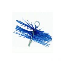 Cheminee Brosse nylon Dn 250 mm conduits pour poele a granules, cheminee, chaudiere.