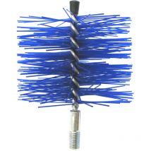 Scovolo in nylon 250mm tondo per pulizia canne fumarie stufe