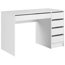 Scrivania Da Ufficio Comfivo 312, Bianco, Con Cassetti, Il Numero Di Porte: 0, Numero Di Cassetti: 0, 76x120x55cm