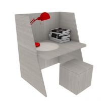 Scrivoio - Bureau et siège Montessori 75x90x60 LxHxP - Chêne de roche