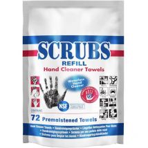 Srubs Refill 042270 Salviette per la pulizia delle mani 72 pz. - Scrubs
