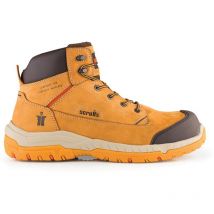Scruffs - Botas de seguridad Solleret, color marrón claro Talla 46 (11)