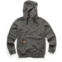 Scruffs - Sudadera con capucha Eco Worker, color gris Talla l