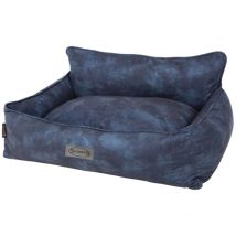Lit pour chien Kensington m 60x50 cm Bleu marine Scruffs&tramps