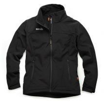 Veste Trade Softshell noire pour femmes Taille 48
