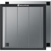 Sculpfun - Laser Honeycomb Wabentisch für Lasergravurmaschine Honeycomb 400 x 400 x 22 mm Wabenlaser-Arbeitstisch für Lasergravurmaschine Kompatibel