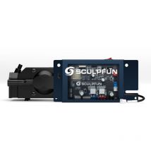 Auto Air Assist Kit Versión de 12 v para actualizar la máquina de grabado S9/S10 a S30 Auto Air Assist (enchufe de la ue) - Sculpfun