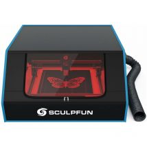 Sculpfun - B1 Lasergravur Gehäuse, 680x765x380mm Lasergehäuse für Lasergravurmaschine, Schutzgehäuse für Laserschneider, Laser Gehäuse Schutzhülle,