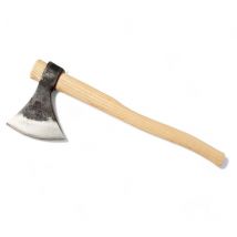 Scure tipo Trento con lama in acciaio di alta qualità affilata a mano e manico in legno made in Italy per taglio preciso - 700 gr - manico 62 cm