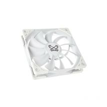 Kaze Flex 120 pwm Ventilateur pour boîtier Blanc 120 x 120 x 27 cm 1800 tr/min (KF1225FD18W-P) - Scythe