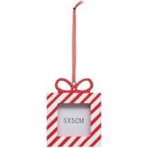 Feeric Lights – Holz Geschenk Foto Rahmen 10cm – MDF E1 – 7,5cm x 0,9cm x 9,5cm – 0,03kg
