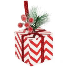 Feeric Lights – Geschenk-Sujet rote Beeren – 10cm – Polystyrol – 15cm – 8cm – 0.02kg