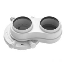 Sdoppiatore Separatore Scarico Fumi Hermann 80/80Mm