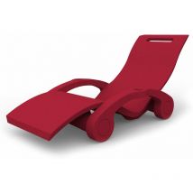 Arkema Design - Lettino Chaise Longue Galleggiante da Esterno Giardino Arkema Serendipity Cherry