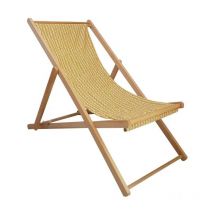 Sdraio mare pieghevole in legno Betty