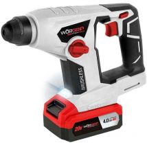 SDS-Bohrer, bürstenloser Bohrer, 4,0 Ah Worgrip 20 v