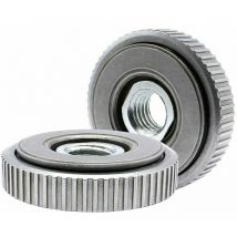 Mumu - sds Clic M14 Schnellspannmuttern für aeg, Black & Decker, Dewalt, Flex, Hitachi, Metabo, Makit Winkelschleifer, 2 Stück
