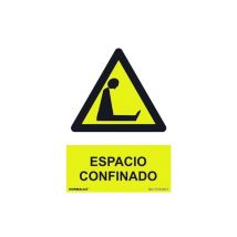 Señal 210X300Mm Pvc Espacio Confinado Rd30071