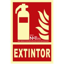 Normaluz - Pannello estinzione classe 'estintore' b 0.7mm) 21x30cm