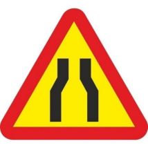 Normaluz - Señal Vial Metálica Estrechamiento de Calzada Lado 700 mm
