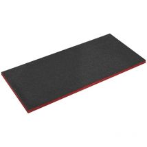 Sealey - SF30R Shadow Foam Easy Peel - Schiuma portautensili, 1200 x 550 x 30 mm, Colore: Rosso/Nero