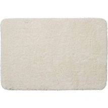 Sealskin - Tapis de bain en peau de phoque Angora 60x90 cm Polyester Blanc cassé