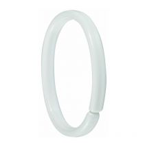 Anneau plastique blanc - Sachet de 12