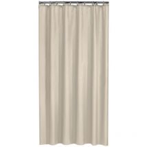 Rideau de douche Granada 180 cm Beige Sealskin