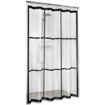 Rideau de douche Brix Transparent Sealskin